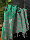 Hamam Handduk Big Diamond Jade Green