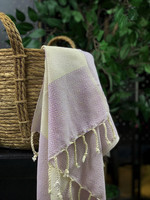 Hand/Face Hammam Towel Diamond Lilac