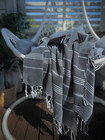 Hamam Handduk  Sultan Premium Dark Grey