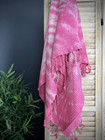 Hamam Handduk Waffle Batik Fuchsia