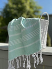 Hamam-käsipyyhe Sultan Premium Aqua Green