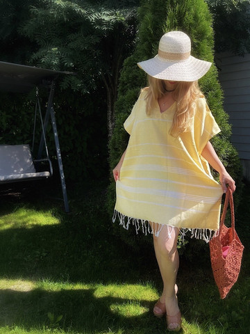 Hammam-dress Sultan Yellow