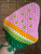 Bath Glove Strawberry & Hand made Soap Set