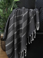 Hammam Towel Sultan Premium Anthracite