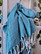 CRYSTAL Hammam Towel Hand-loomed Petrol Blue