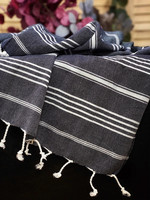 Hamam handduk Små Sultan Premium Anthracite