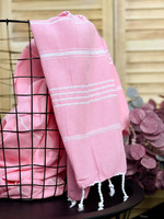Hamam Handduk Sultan Premium Baby Pink Ekologisk Bomull
