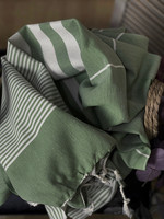 Hammam-towel Aegean Khaki Green