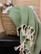 Hammam Towel Diamond Stripe Olive Green