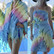 Hammam Towel Tie Dye Bamboo Azur