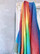 Beach Rainbow Hamam Handduk Blå