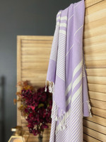 Hamam-pyyhe Aegean Lila 180 x 100, 100%puuvillaa