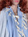 Hamam Handduk Diamond Stripe Baby Blue