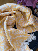 Hamam Handduk Jacquard Baroque Senap