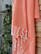 Hamam Handduk CRYSTAL Orange Handvävda