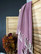 CRYSTAL Hammam Towel Handloomed Plum
