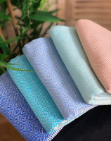 Diamond Stripe Hammam Towel Set 5 pcs