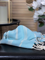 Sultan Slim Hammam Hand Towel Aqua
