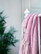 Hamam-pyyhe Oriental Baby Pink Käsinkudottu 180 x 95, 100%puuvillaa