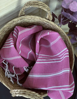 Hamam-pyyhe Sultan Premium Raspberry 175x95, 100%puuvillaa