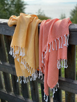 Hammam Towel Set Crystal Hand-loomed 2 pcs