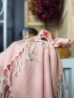 Hammam Towel CRYSTAL Blush Handloomed