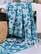 Hammam Towel Jacquard Leopard Petrol Green