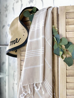 Hammam Towel Sultan Premium Sand Organic Cotton