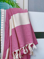 Hamam Handduk Diamond Fuchsia