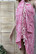 Hamam Handduk Oriental Candy Pink Handvävda