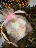 Hand made Natural Cupcake Tvål Rosa