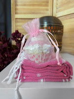Sultan Hamam Handduk & Cupcake Tvål Paket