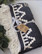 XL Hamam Handduk Throw Rug Svart