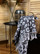 Hammam Towel Jacquard Leopard Black