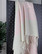 Hamam Handduk LINNE Stripe Rosa Handvävda