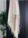 Hamam Handduk LINNE Stripe Rosa Handvävda