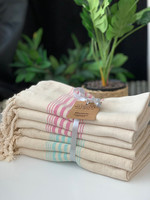 Hammam Linen Hand Towel Set 6 pcs