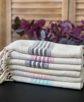 Hammam Linen Hand Towel Set 6 pcs