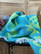 Hammam Towel Jacquard Butterfly Turquoise-Pistachio