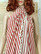Hammam Towel Zebra Slim Tile Red