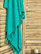 Hamam-pyyhe Kivipesty Stripe Minttu 180 x 90, 100%puuvillaa