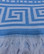 Hamam-pyyhe Jakardi Greek Sky Blue 175x 88, 100%puuvillaa