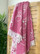 Hamam Handduk Jacquard Skull Fuchsia