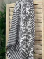 Hammam Towel Big Diamond White