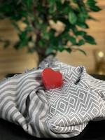 Big Diamond Hamam Handduk & Heart Tvål Paket