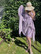 Hamam-pyyhe Sultan Slim Lila 180 x 100 100%puuvillaa