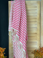 Hammam Towel Zebra Slim Candy Pink