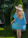 Hammam-dress Sultan Turquoise