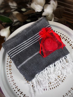 Sultan Premium Hammam Towel &  Heart Soap