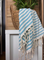Hammam Hand/Face Towel  Luxe Aqua